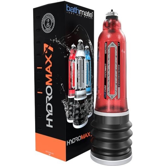 Bathmate Penis Pump Hydromax7 Red