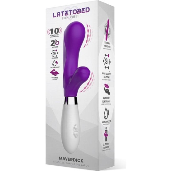 Latetobed Maverdick Vibe Silicone Purple