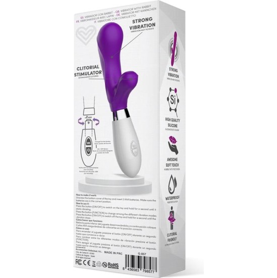 Latetobed Maverdick Vibe Silicone Purple
