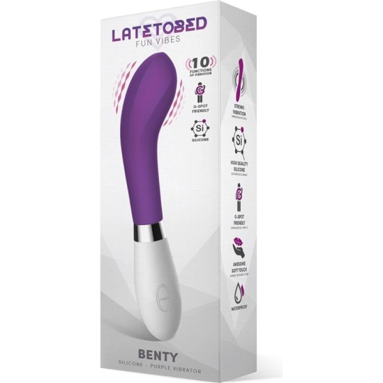 Latetobed Benty Vibe Silicone Purple
