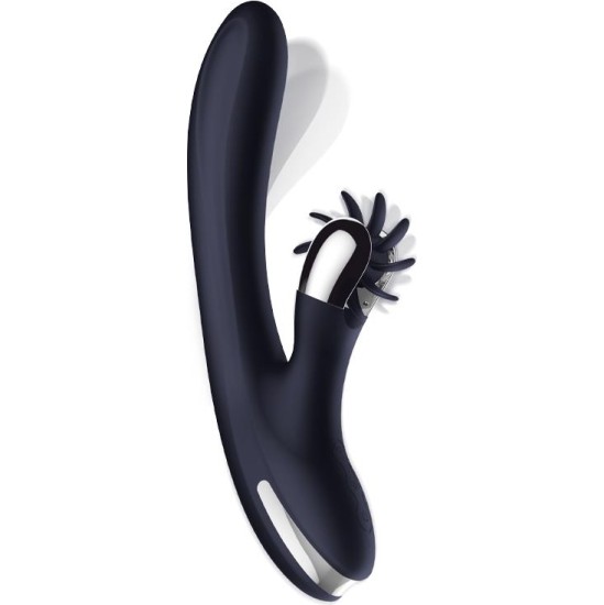 Intoyou Darkspace Vibe with Rotating Tongues and Finger Movement Blue