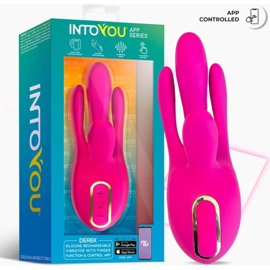 Intoyou App Series Derek Vibe with Finger Function 3 Motors and App