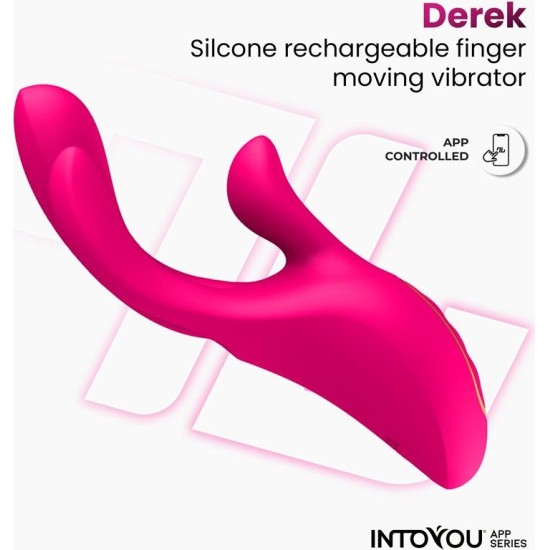 Intoyou App Series Derek Vibe with Finger Function 3 Motors and App