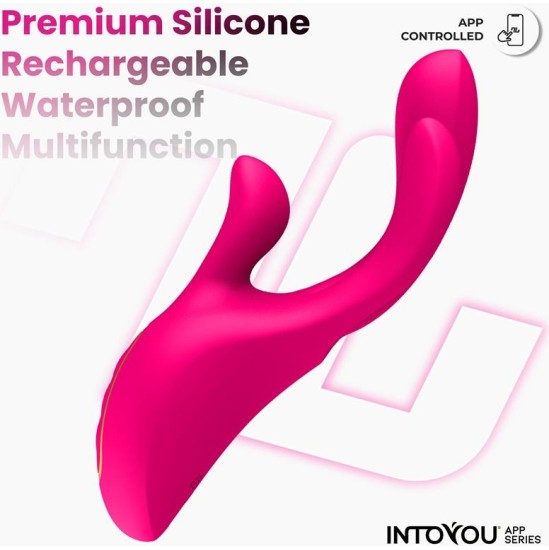 Intoyou App Series Derek Vibe with Finger Function 3 Motors and App