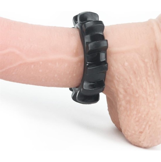 Lovetoy Penis Ring Power Plus Black