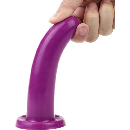 Lovetoy Stimulator Holy Dong 5.5 Liquid Silicone Purple