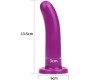 Lovetoy Stimulator Holy Dong 5.5 Liquid Silicone Purple