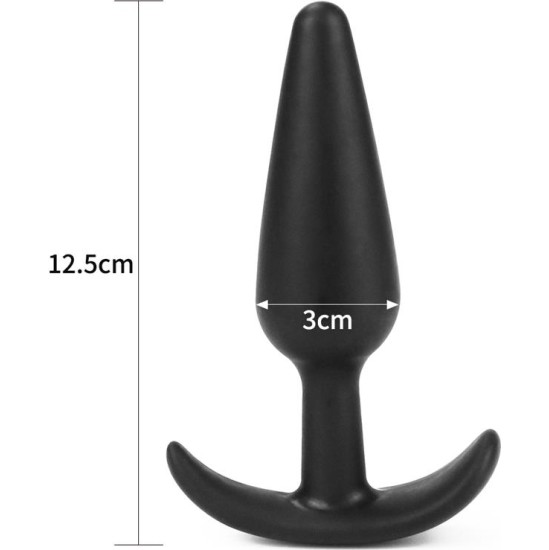 Lovetoy Butt Plug Lure Me Size L Black