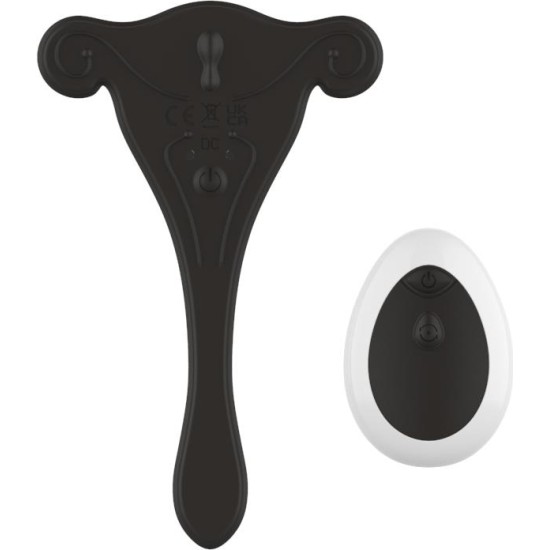 A-Gusto Panty Stimulator with Remote Control USB Black