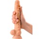 Max & Co Clint Realistic Dildo with Testicles Flesh 9.5