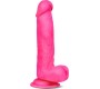 Liketrue Slidy Realistic Dildo Dual Layer Retractable and Adjustable 8