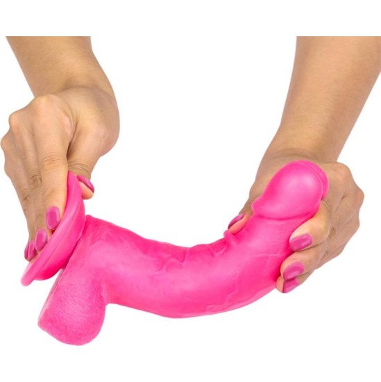 Liketrue Slidy Realistic Dildo Dual Layer Retractable and Adjustable 8