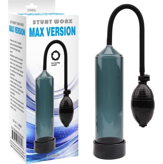 Chisa Penis Suction Bomb MAX Version Black