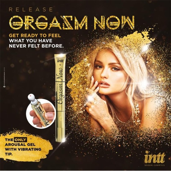 Intt Sensitizing Gel with Vibrating Tip Orgasm Now 15 ml