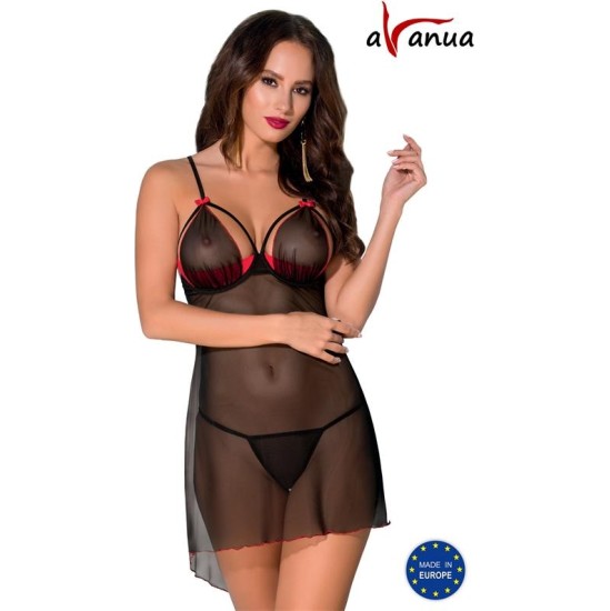 Avanua CYRA Chemise Red/Black