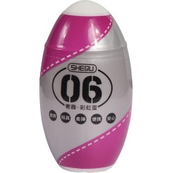 Shequ Masturbator Rainbow Pink