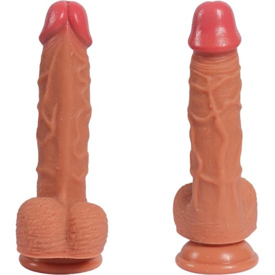 Xise Hans Dildo Silicone Dual Layer 8.26