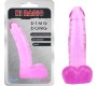 Chisa Dildo Ding Dong Clear-Pink