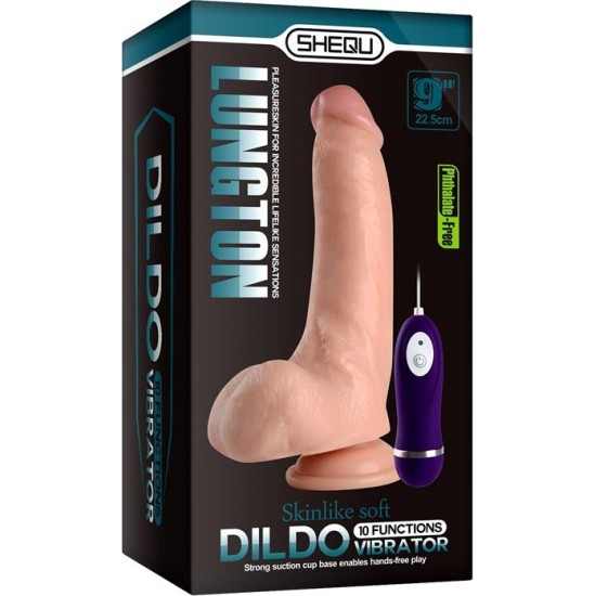 Shequ Realistic Vibe Remote Control Duke Lungton 22.5 cm