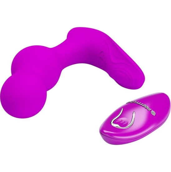 Prettylove Terrance Vibrating Butt plug with Remote