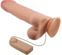 Baile Sliding Skin Vibrating Dildo with Remote Control 24 cm