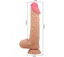 Baile Sliding Skin Vibrating Dildo with Remote Control 24 cm
