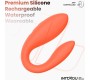 Intoyou App Series Couple Toy with App Flexible Silicone Salmon