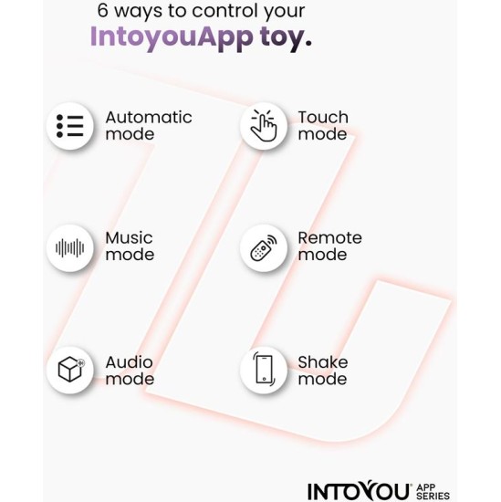 Intoyou App Series Couple Toy with App Flexible Silicone Salmon