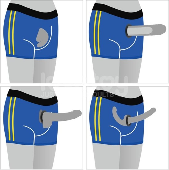 Lovetoy Boxer Briefs/Underwear Size L 36-39