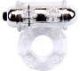 Chisa Vibrating Bull Ring-Clear