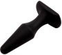 Chisa Butt Plug 10.4 x 2.9 cm Silicone Black