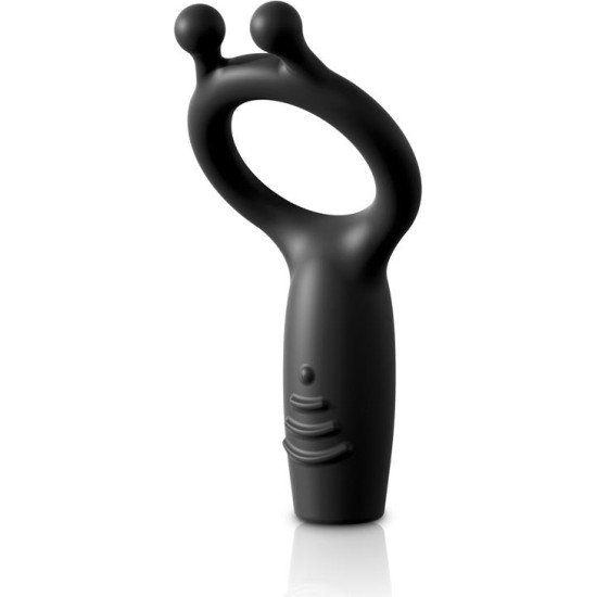 Sir Richards Vibrating Ring Silicone Rechargable Control Vibrating Super C-Ring