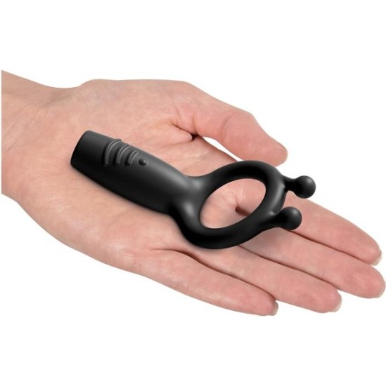 Sir Richards Vibrating Ring Silicone Rechargable Control Vibrating Super C-Ring
