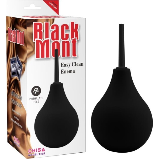 Chisa Anal Duche Easy Clean 17 cm Black