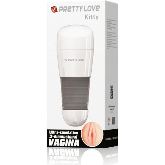 Prettylove Masturbator Kitty White Vagina
