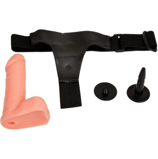 Baile Strap-On with Dildo and Testicles 17.5 cm