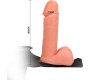 Baile Strap-On with Dildo and Testicles 17.5 cm