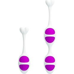 Prettylove Pretty Love Oval Shaped Kegel Balls Purple