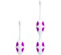 Prettylove Pretty Love Oval Shaped Kegel Balls Purple