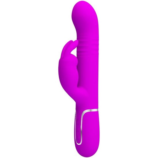 Prettylove Coale Thrusting and Rotating Rabbit Vibrator USB