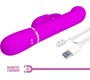 Prettylove Coale Thrusting and Rotating Rabbit Vibrator USB