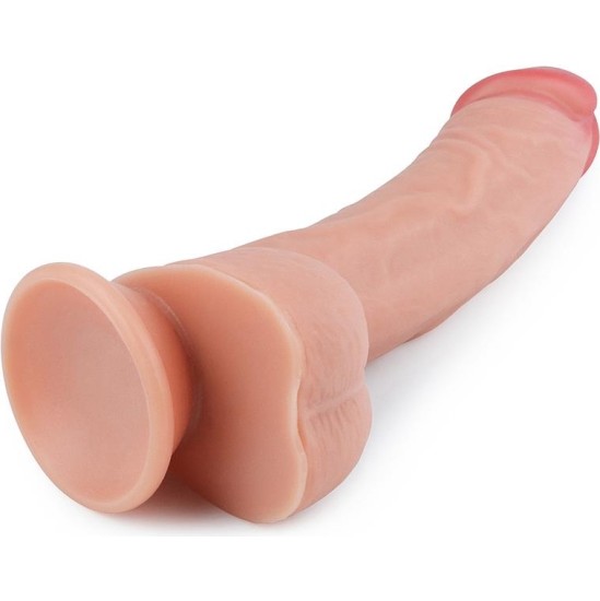 Lovetoy Dildo Nature 8 Liquid Silicone Flesh