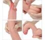 Lovetoy Dildo Nature 8 Liquid Silicone Flesh