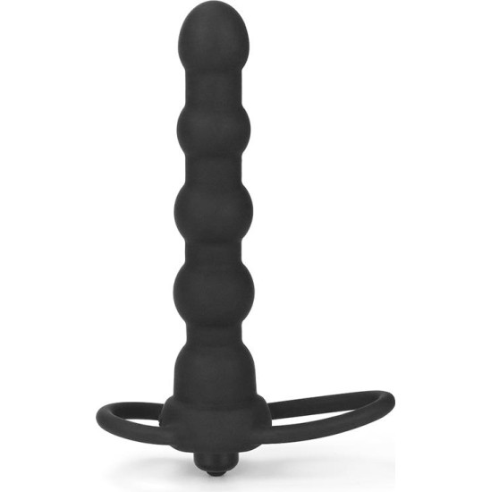 Lovetoy Butt Plug Double Prober with Vibration Black