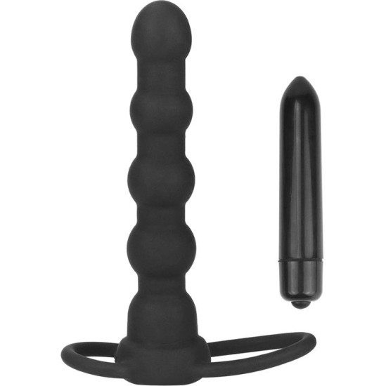 Lovetoy Butt Plug Double Prober with Vibration Black