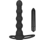 Lovetoy Butt Plug Double Prober with Vibration Black