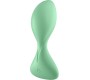 Satisfyer Trendsetter Butt Plug with Vibration and APP Light Green