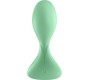 Satisfyer Trendsetter Butt Plug with Vibration and APP Light Green