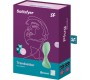 Satisfyer Trendsetter Butt Plug with Vibration and APP Light Green