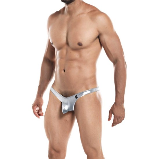 Cut4Men Pouch Enhancing Thong Provocative Skai Silver